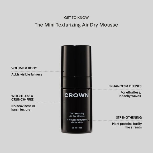 Crown Affair - The Mini Air Dry Hair Set - Picture 4 of 7